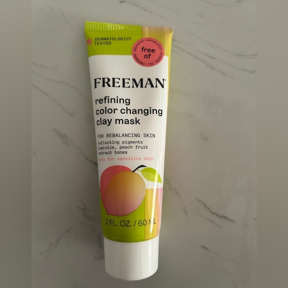 Freeman Refining Color Changing Clay Mask (2 fl. oz. / 60 ml)- NEW